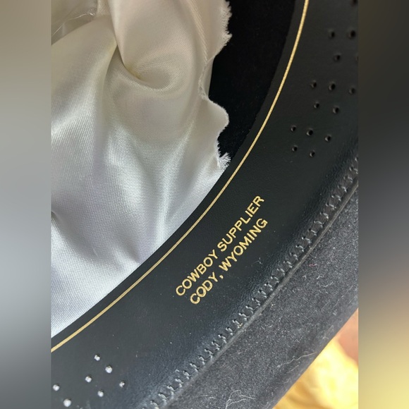 Serratelli 5x Beaver western cowboy hat with horsehair hat band - Picture 6 of 16